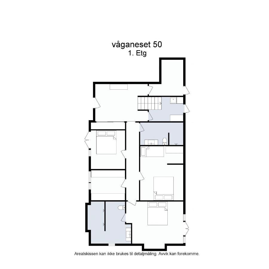 "Villa Bergen" 2Min From Beach & 10Min From City Centre Luaran gambar